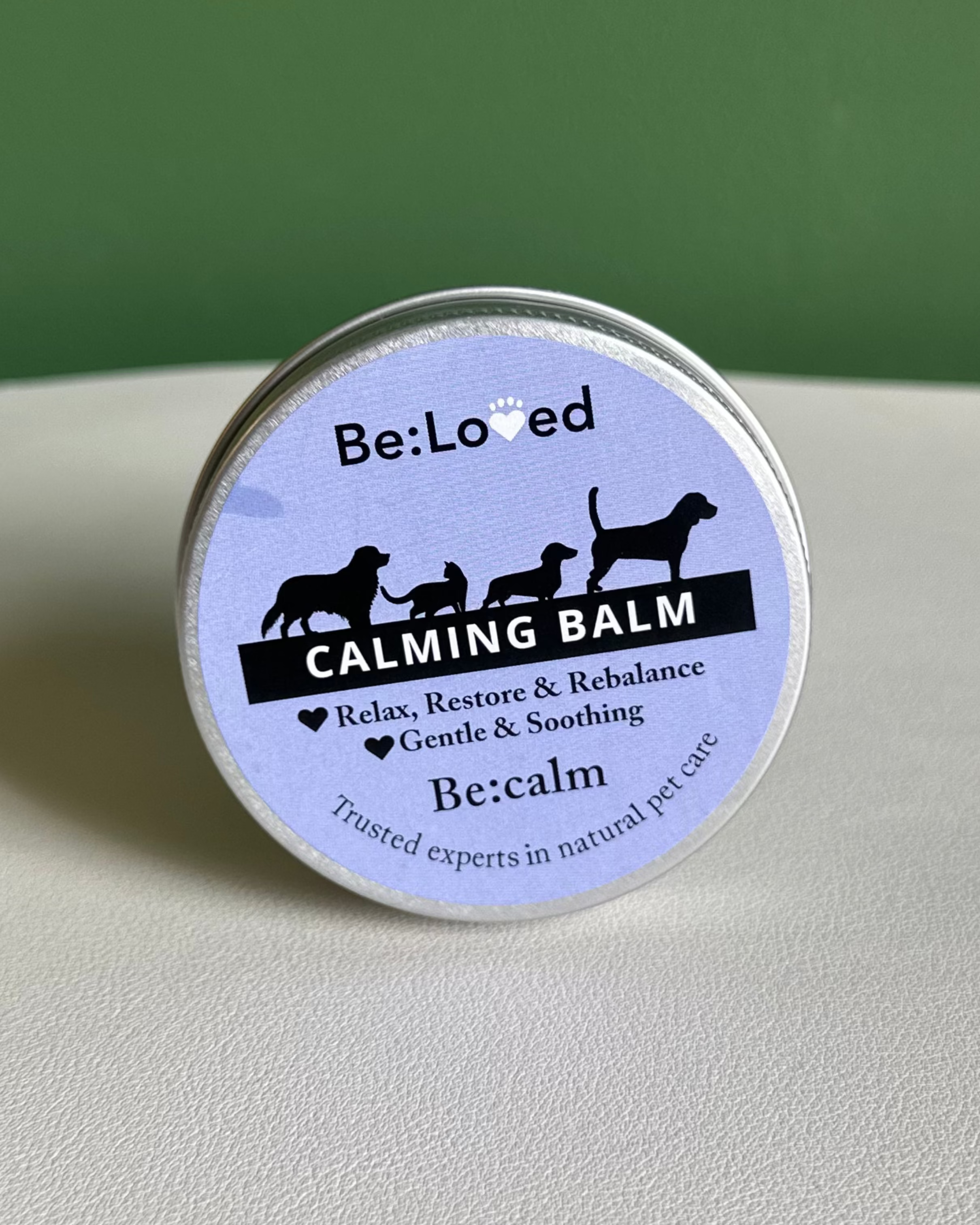 Calming Dog Balm for Paws and Nose – Lavender Chamomile Relief 60g
